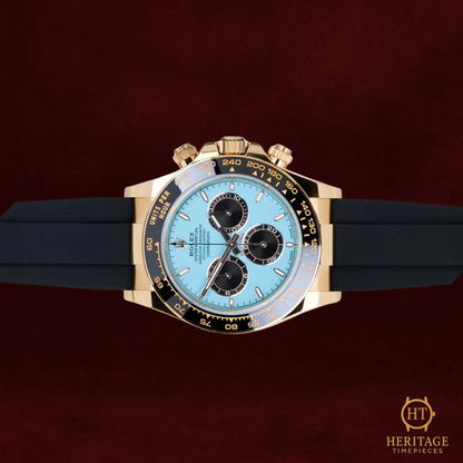 Rolex Daytona 'Yellow Gold - Tiffany Blue Dial - Oysterflex' - Reference 126518LN (2025)