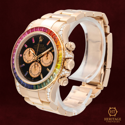 Rolex Daytona ‘Rainbow Bezel – Custom’ – Reference 116505