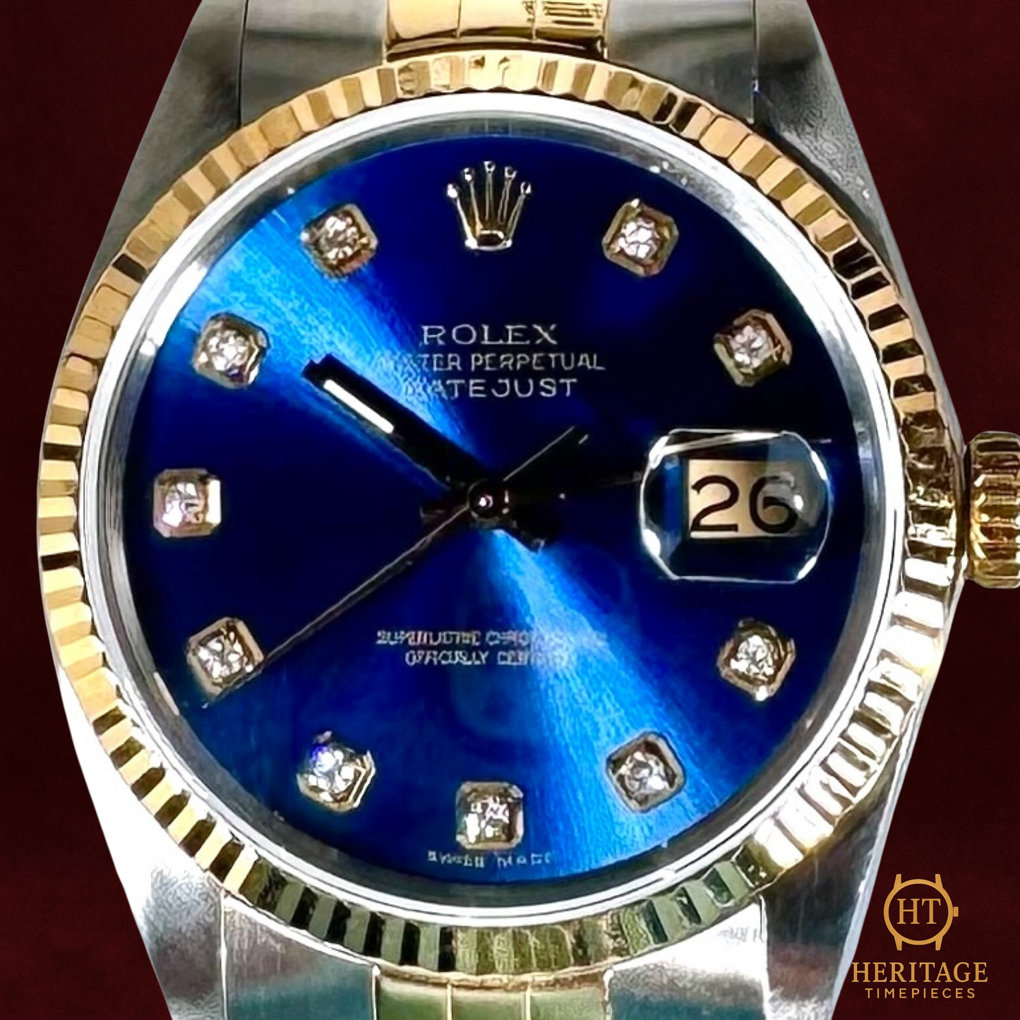 Rolex Datejust 36 ‘Blue Diamond Dial’ - Reference 16013 (1986)