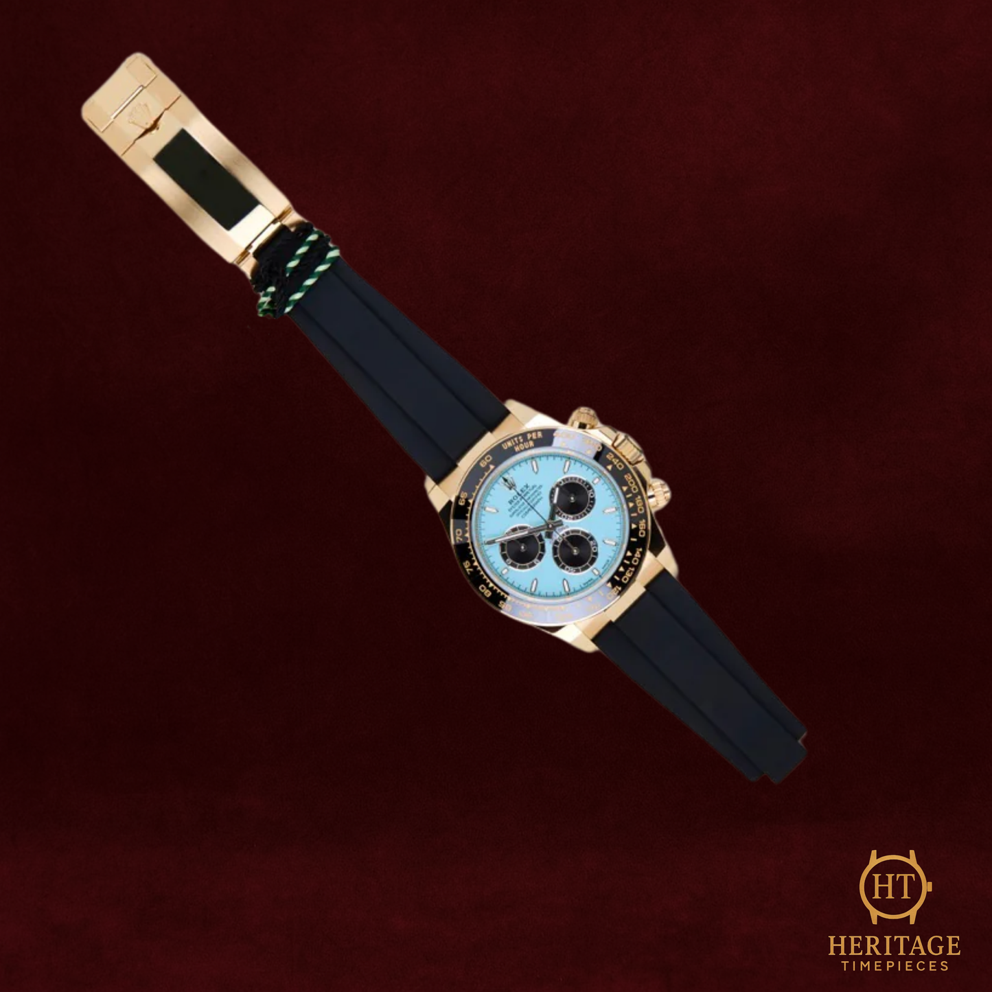 Rolex Daytona 'Yellow Gold - Tiffany Blue Dial - Oysterflex' - Reference 126518LN (2025)