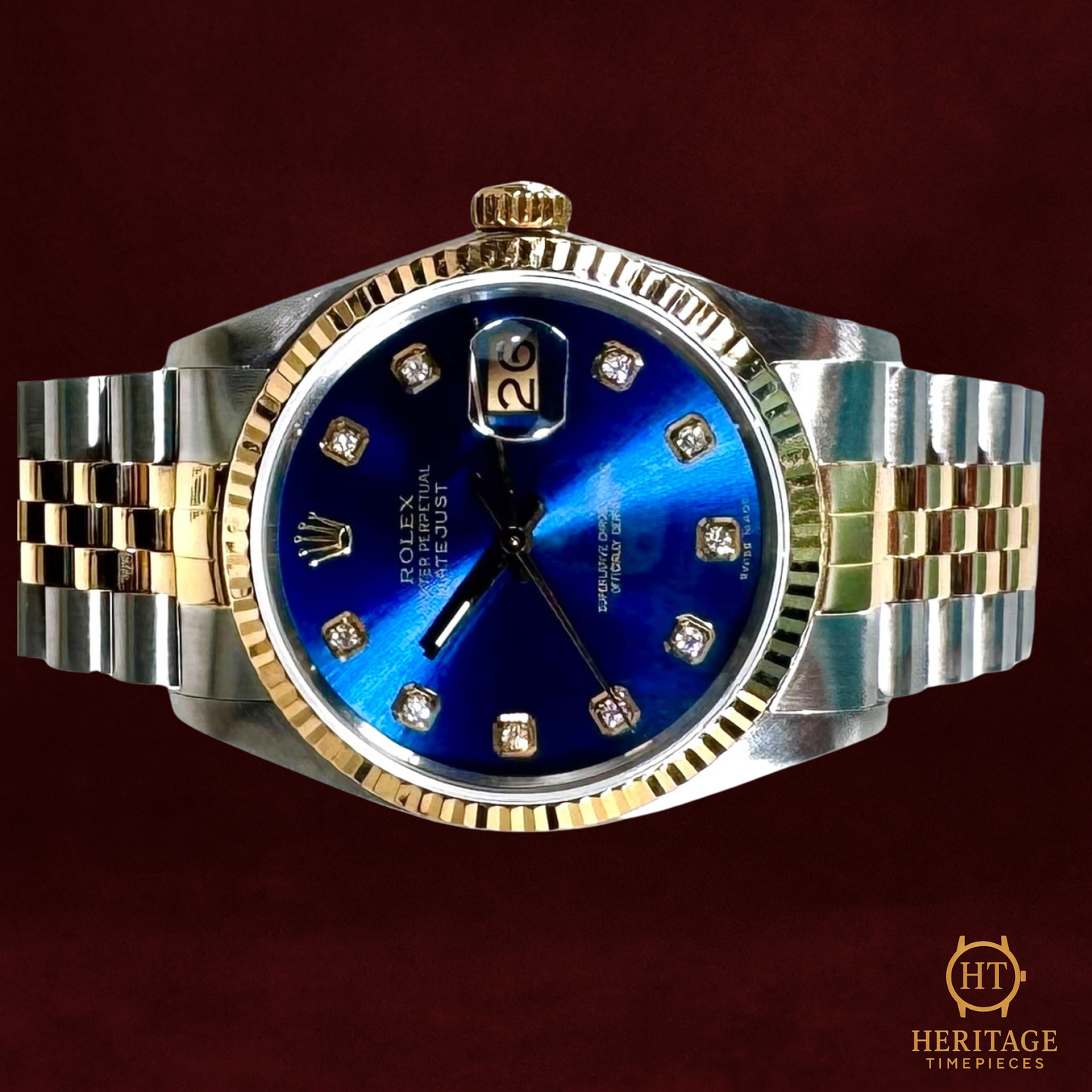 Rolex Datejust 36 ‘Blue Diamond Dial’ - Reference 16013 (1986)