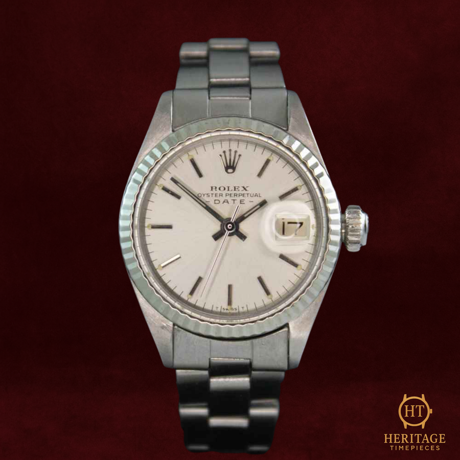 Rolex Lady Date ‘Silver Dial – Stainless Steel’ – Reference 6917 (1971) RE