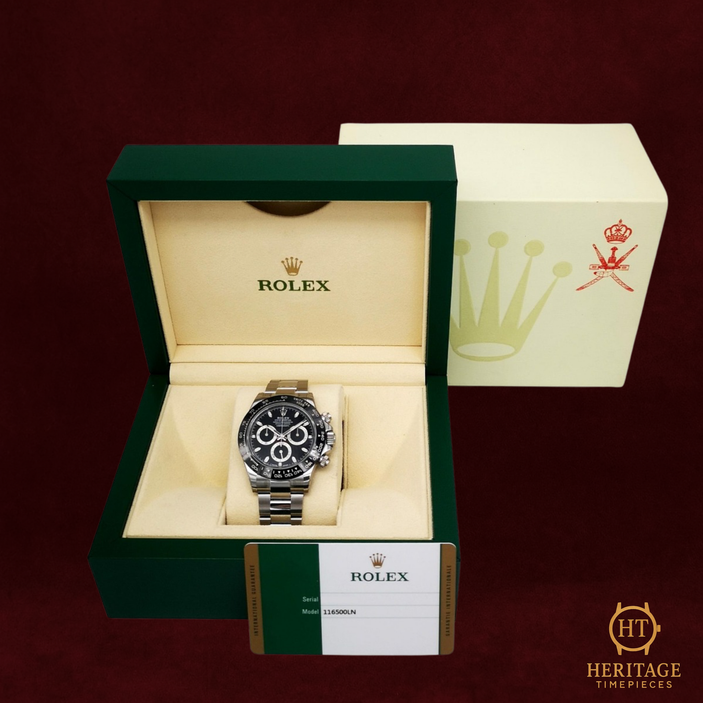 Rolex Cosmograph Daytona ‘Oman Edition – Black Dial’ – Reference 116500LN (2017)