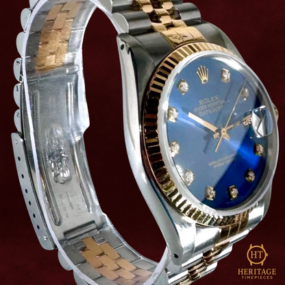 Rolex Datejust 36 ‘Blue Diamond Dial’ - Reference 16013 (1986)