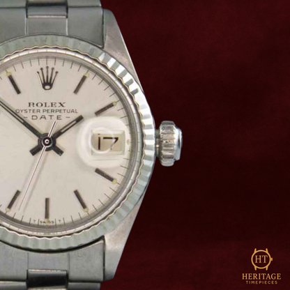 Rolex Lady Date ‘Silver Dial – Stainless Steel’ – Reference 6917 (1971)