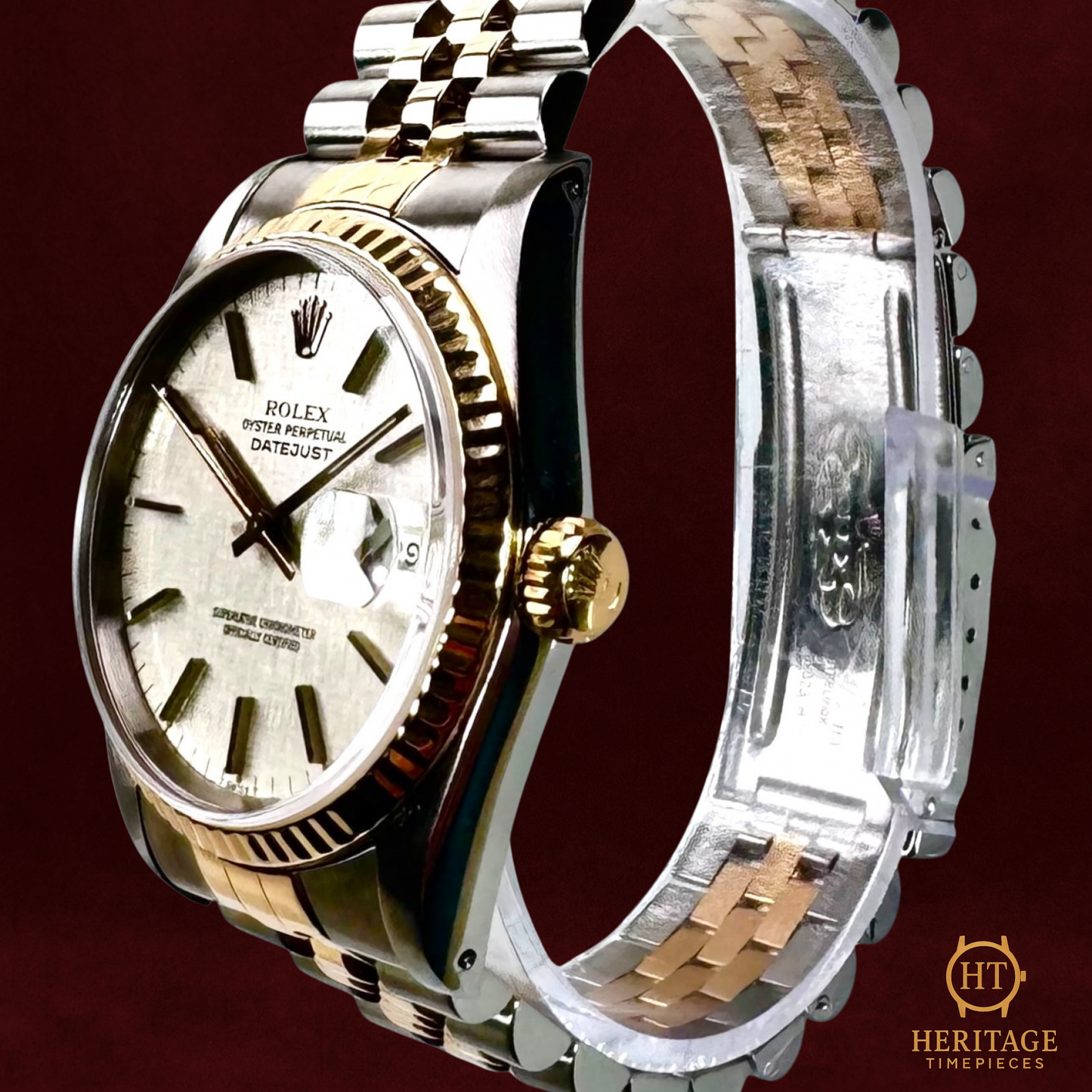 Rolex Datejust 'Silver Linen Dial' - Reference 16233 (c.1987)