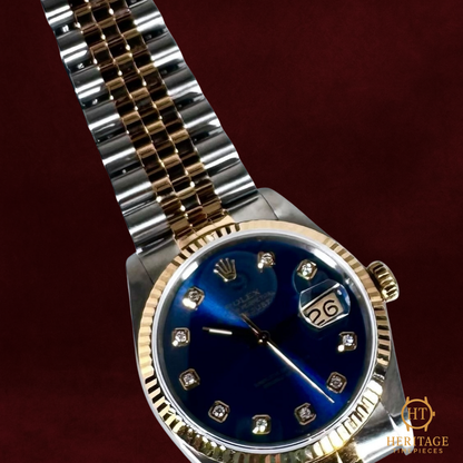 Rolex Datejust 36 ‘Blue Diamond Dial’ - Reference 16013 (1986)