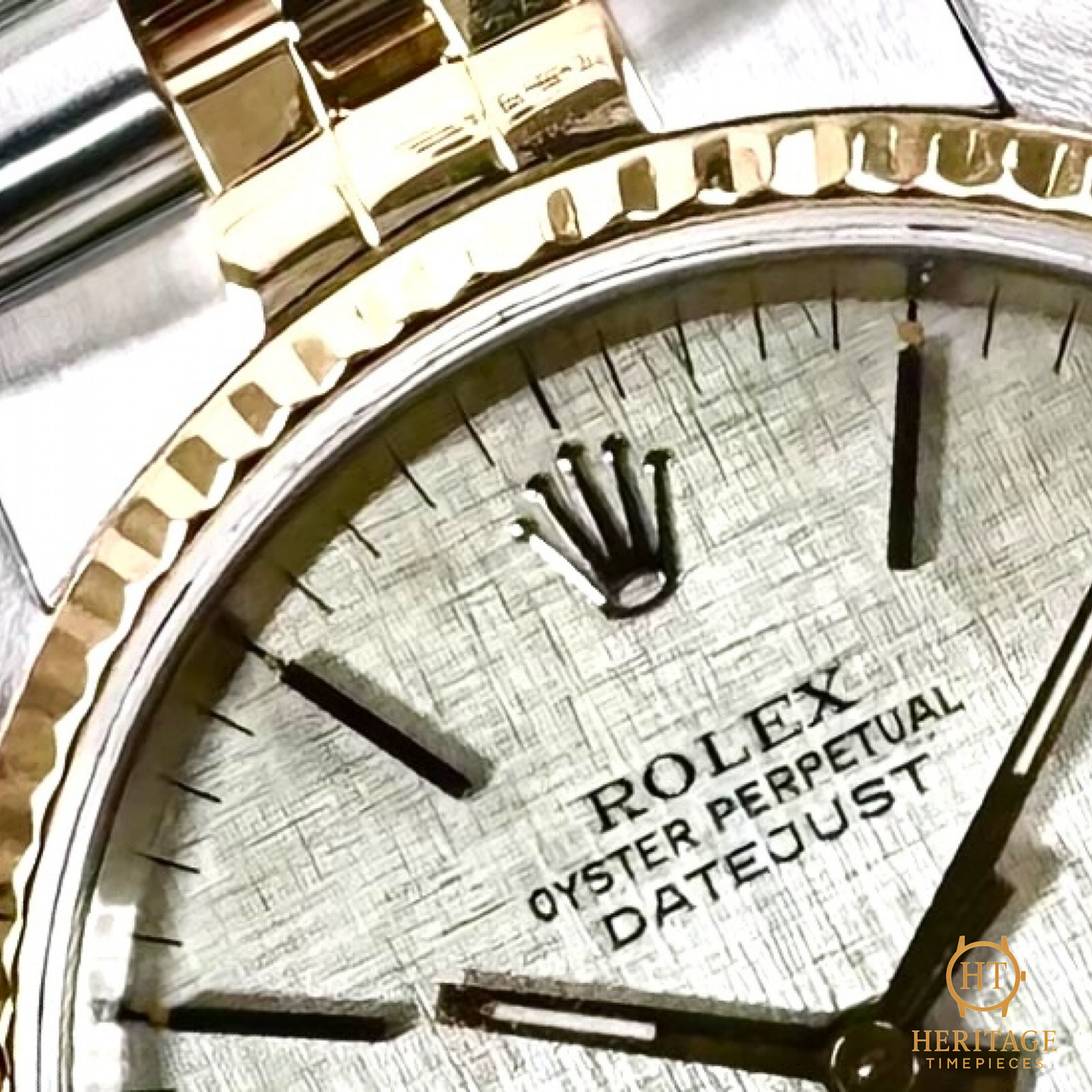 Rolex Datejust 'Silver Linen Dial' - Reference 16233 (c.1987)