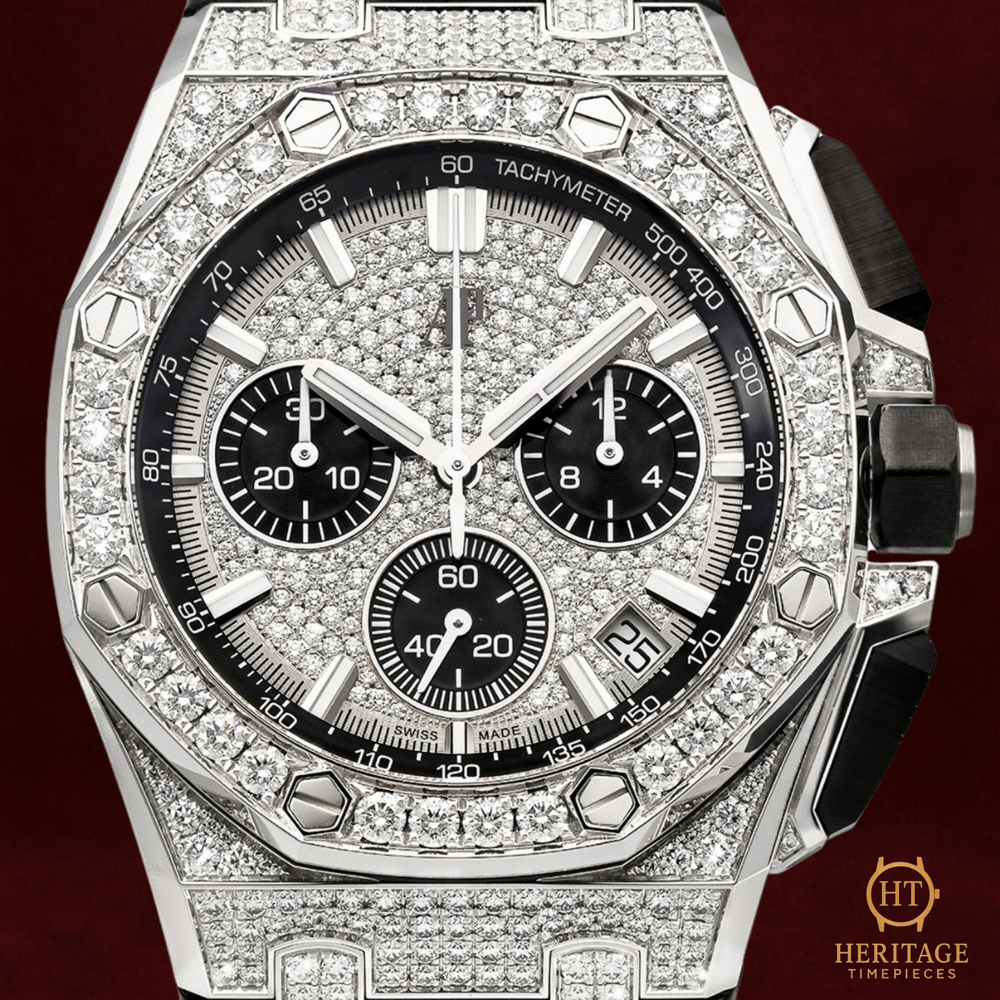 Audemars Piguet Royal Oak Offshore Chronograph ‘Diamond Bezel – White Gold’ – Reference 26423BC.ZZ.D002CA.01 (2023)