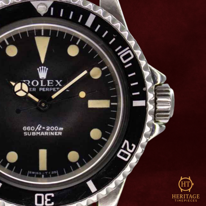 Rolex Submariner ’Matte Dial No-Date’ – Reference 5513 (1973)