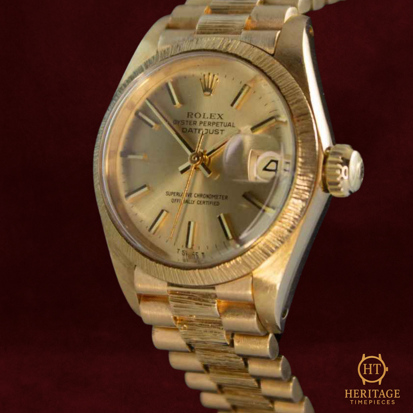 Rolex Datejust Lady 18K ‘Champagne Dial – Yellow Gold’ – Reference 6927 (1980)