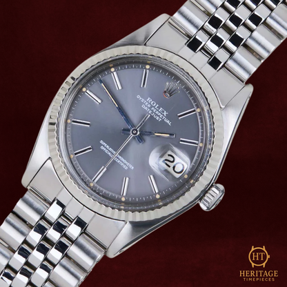 Rolex Datejust ’Grey Sigma Dial – Steel & White Gold’ – Reference 1601 (1973)