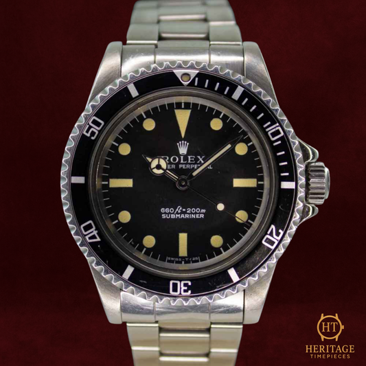 Rolex Submariner ’Matte Dial No-Date Diver Classic’ – Reference 5513 (1979)