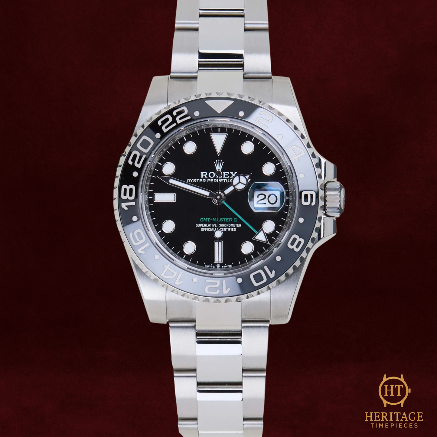 Rolex GMT-Master II ‘Bruce Wayne – Oyster’ - Reference 126710GRNR (2025)
