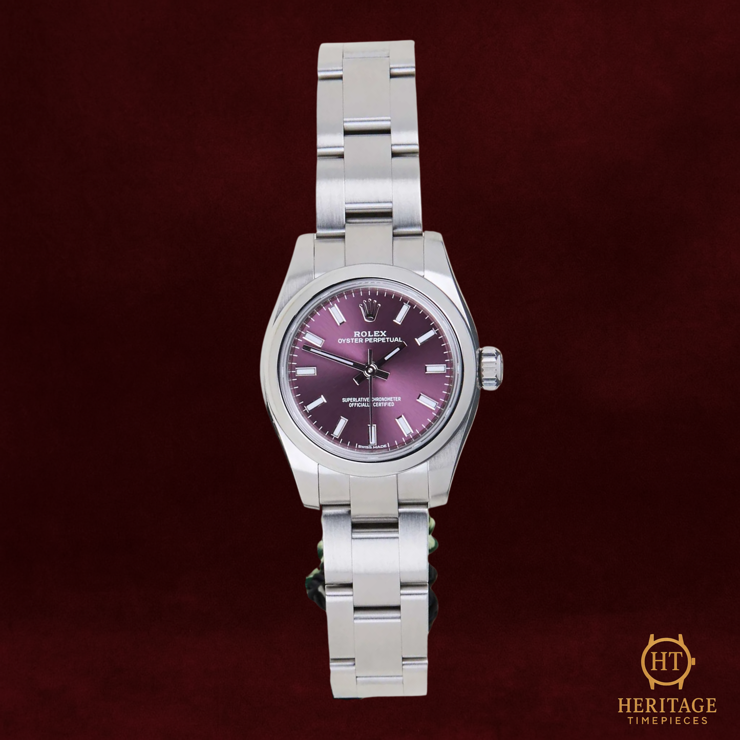 Rolex Oyster Perpetual 26 ‘Red Grape Dial’ - Reference 176200 (2019)