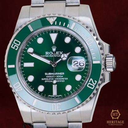 Rolex Submariner Date “Hulk” – Reference 116610LV (February 2019)