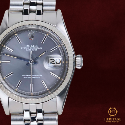 Rolex Datejust ’Grey Sigma Dial – Steel & White Gold’ – Reference 1601 (1973)