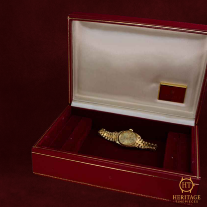 Rolex Datejust Lady 18K ‘Champagne Dial – Yellow Gold’ – Reference 6927 (1980)