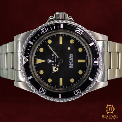 Rolex Submariner ’Matte Dial No-Date Diver Classic’ – Reference 5513 (1979)