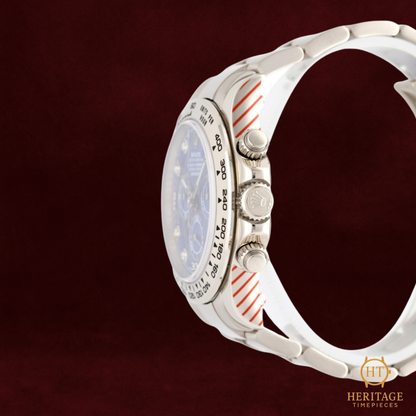 Rolex Cosmograph Daytona ‘White Gold – Sodalite Diamond Dial’ – Reference 116509 (2008 / Factory Revision 2022)