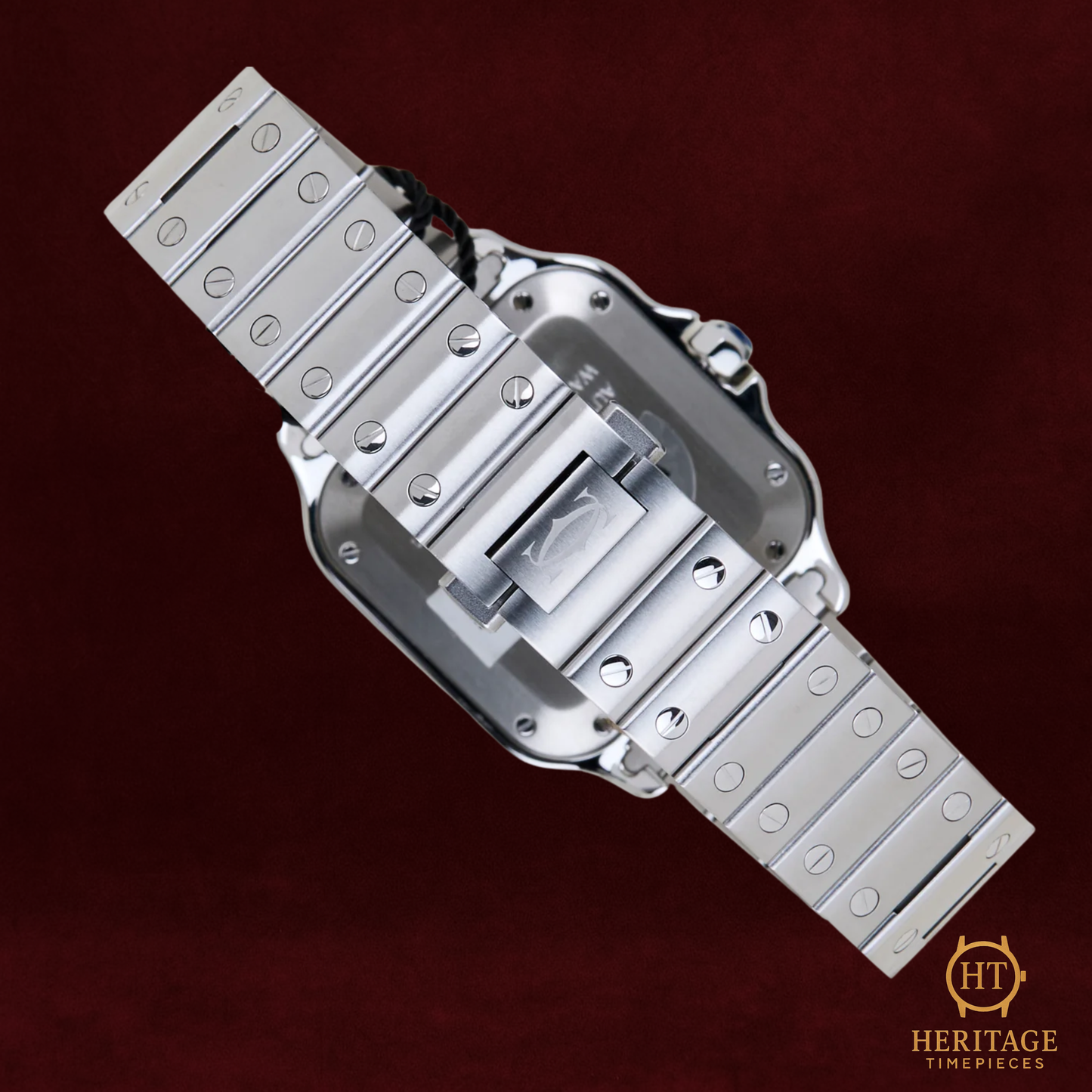 Cartier Santos de Cartier Medium 'Green Dial' - Reference WSSA0061 (2025)