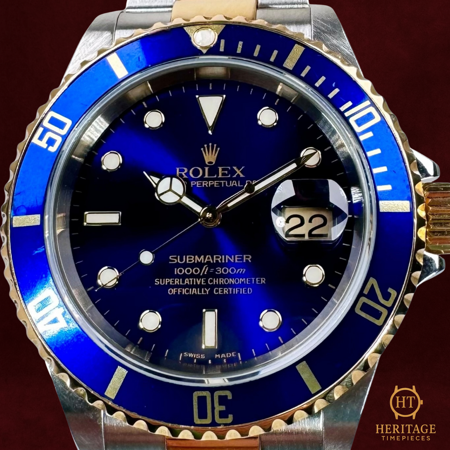 Rolex Submariner Date ‘Blue – Two-Tone’ - Reference 16613 (2007)