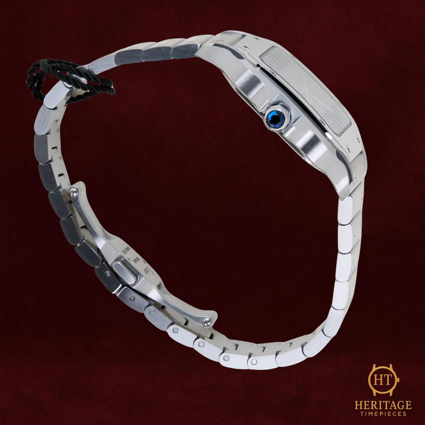 Cartier Santos de Cartier Medium 'Green Dial' - Reference WSSA0061 (2025)