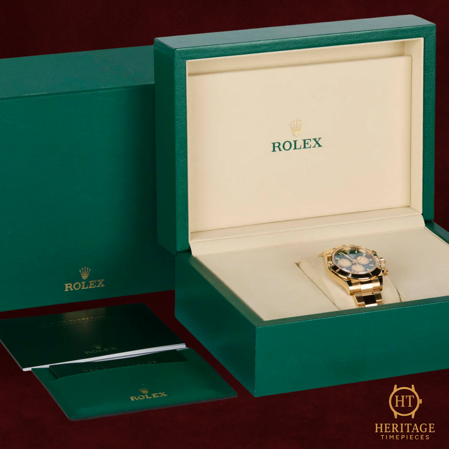 Rolex Cosmograph Daytona ‘Green Dial – Yellow Gold’ – Reference 126508 (2025)