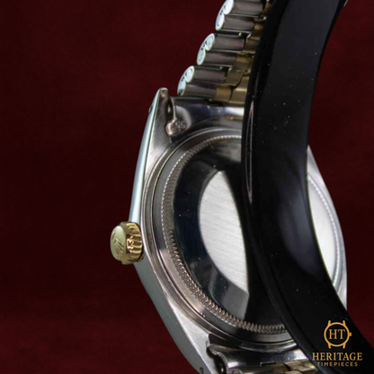 Rolex Datejust 36 ‘Black Dial – Steel & Yellow Gold’ – Reference 1601 (1968)