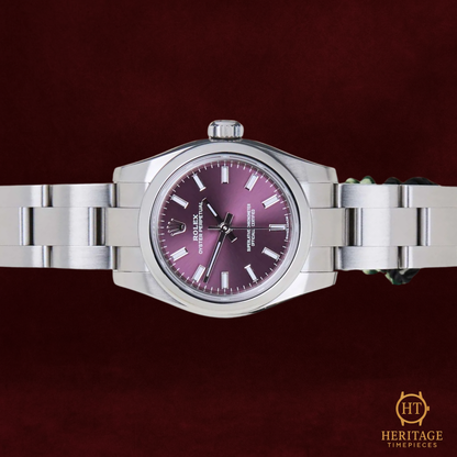 Rolex Oyster Perpetual 26 ‘Red Grape Dial’ - Reference 176200 (2019)