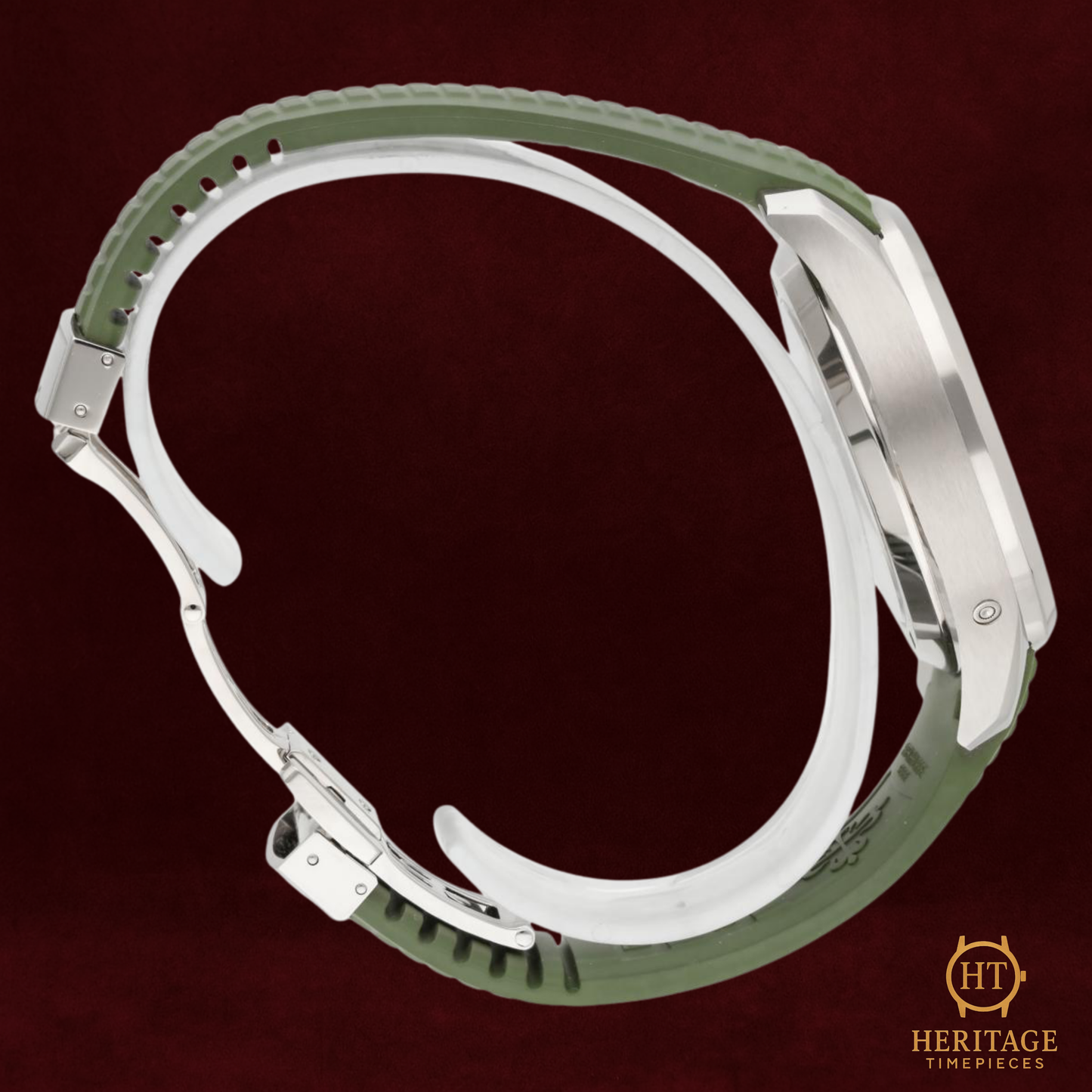 Patek Philippe Aquanaut Chronograph ’White Gold Khaki Green’ – Reference 5968G-010 (2021)