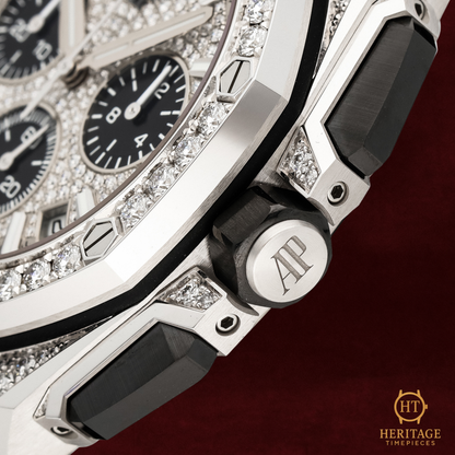 Audemars Piguet Royal Oak Offshore Chronograph ‘Diamond Bezel – White Gold’ – Reference 26423BC.ZZ.D002CA.01 (2023)