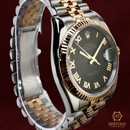 Rolex Datejust 36 ‘Black Sunbeam Dial’ - Reference 116233 (2006)