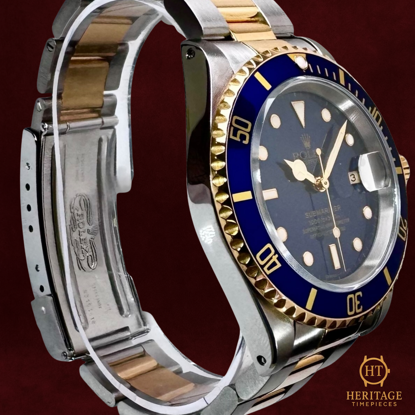 Rolex Submariner Date ‘Blue Dial’ – Reference 16613 (40 mm)