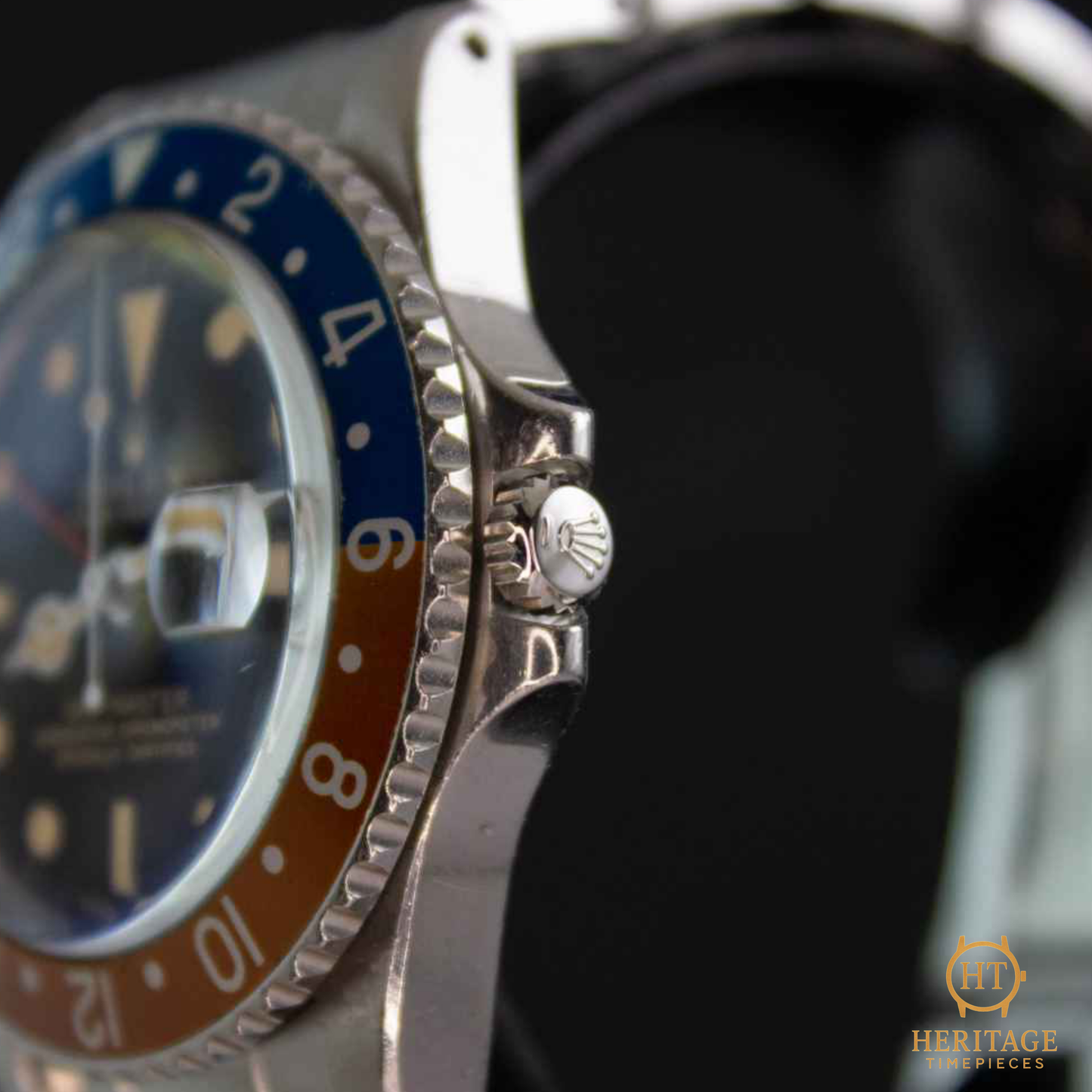 Rolex GMT-Master ‘Pepsi Bezel – Gilt Dial’ – Reference 1675 (1965)