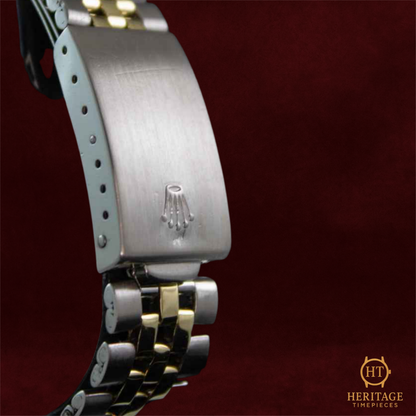 Rolex Datejust 36 ‘Black Dial – Steel & Yellow Gold’ – Reference 1601 (1968)