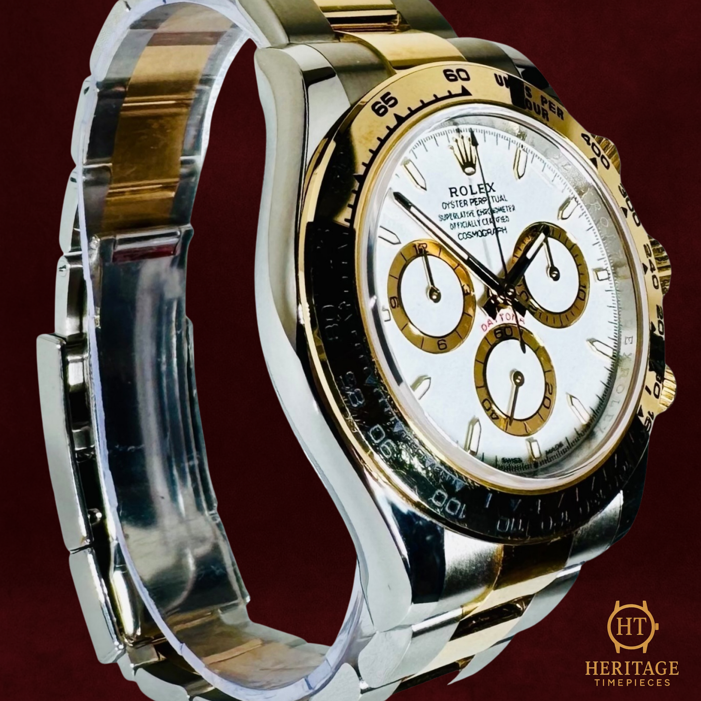 Rolex Daytona Cosmograph ‘White Dial, Yellow Gold & Steel’ – Reference 126503 (2023)