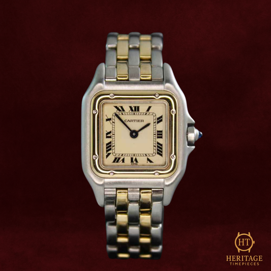 Cartier Panthère ‘Steel & Yellow Gold’ – Reference 66921 (Gent’s 22 mm)