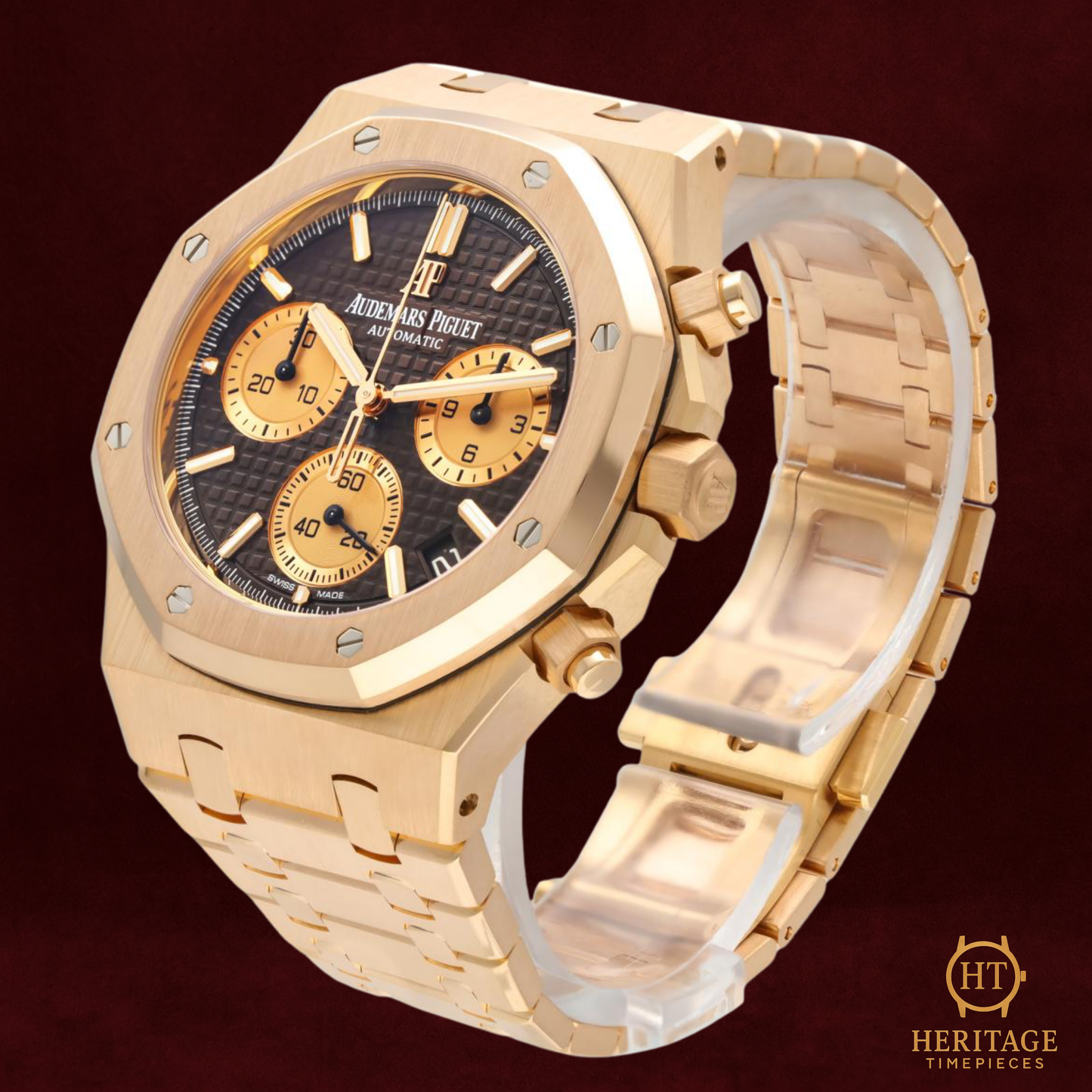Audemars Piguet Royal Oak Selfwinding Chronograph ‘Pink Gold – Brown Dial’ – Reference 26239OR.OO.D821CR.01 (2022)