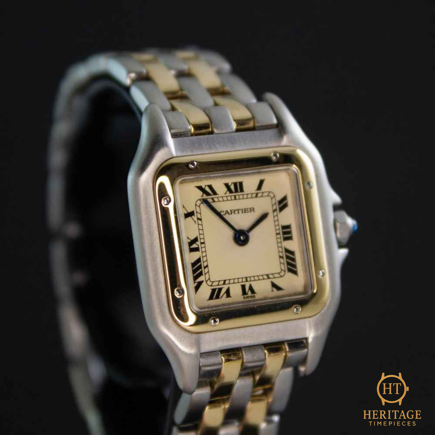 Cartier Panthère ‘Steel & Yellow Gold’ – Reference 66921 (Gent’s 22 mm)