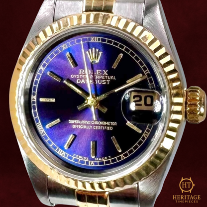 Rolex Datejust 26 ‘Purple Dial’ - Reference 69173 (1993)