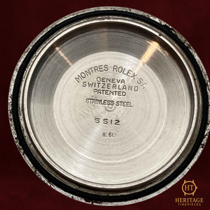 Rolex Submariner ‘Gloss Gilt Dial – Pointed Crown Guards’ – Reference 5512 (1961)