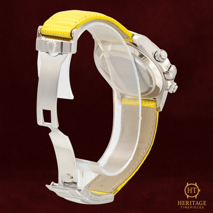 Rolex Cosmograph Daytona ‘White Gold – Mother of Pearl Yellow Dial’ – Reference 116519 (2005)