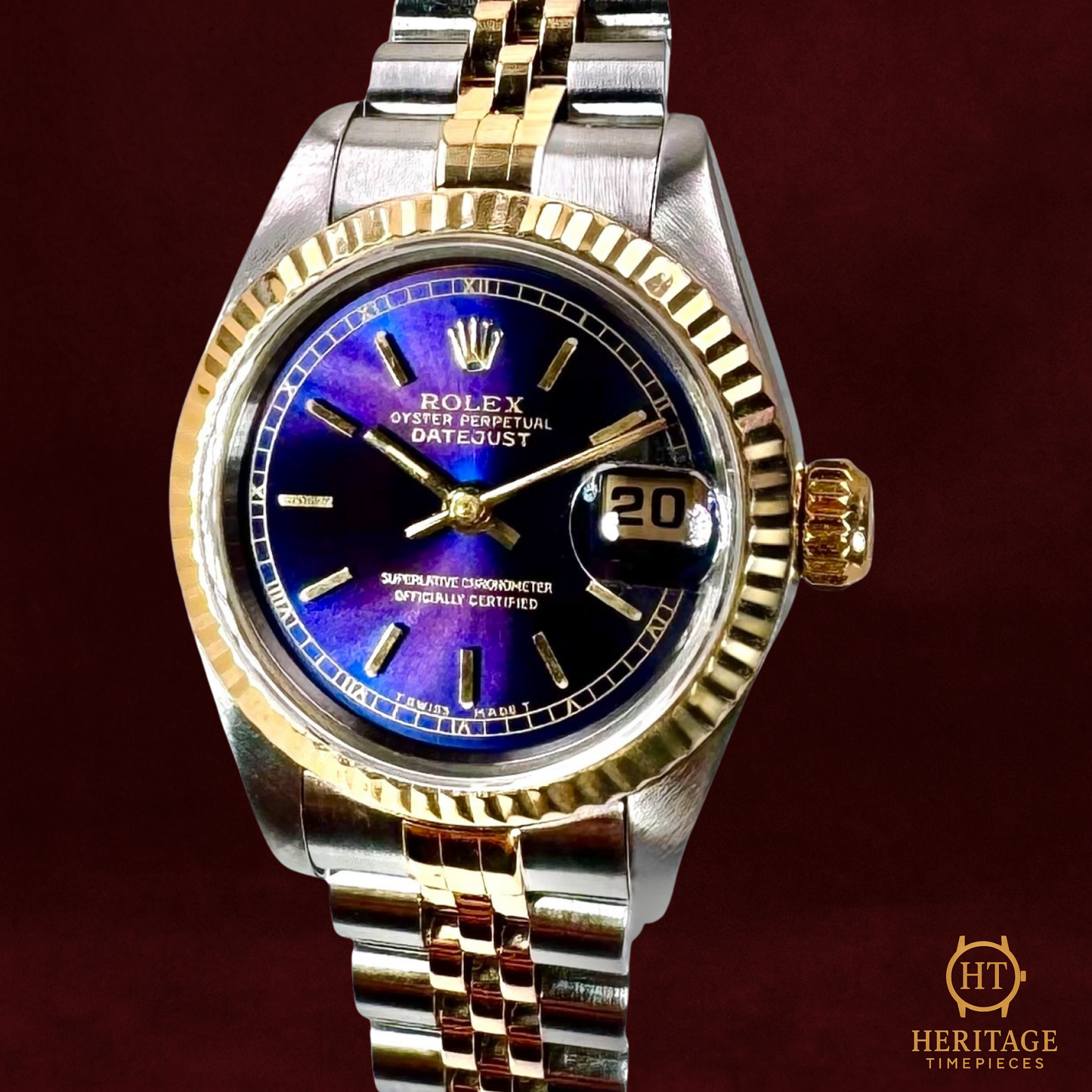 Rolex Datejust 26 ‘Purple Dial’ - Reference 69173 (1993)