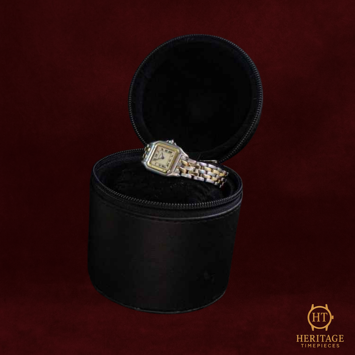 Cartier Panthère ‘Steel & Yellow Gold’ – Reference 66921 (Gent’s 22 mm)