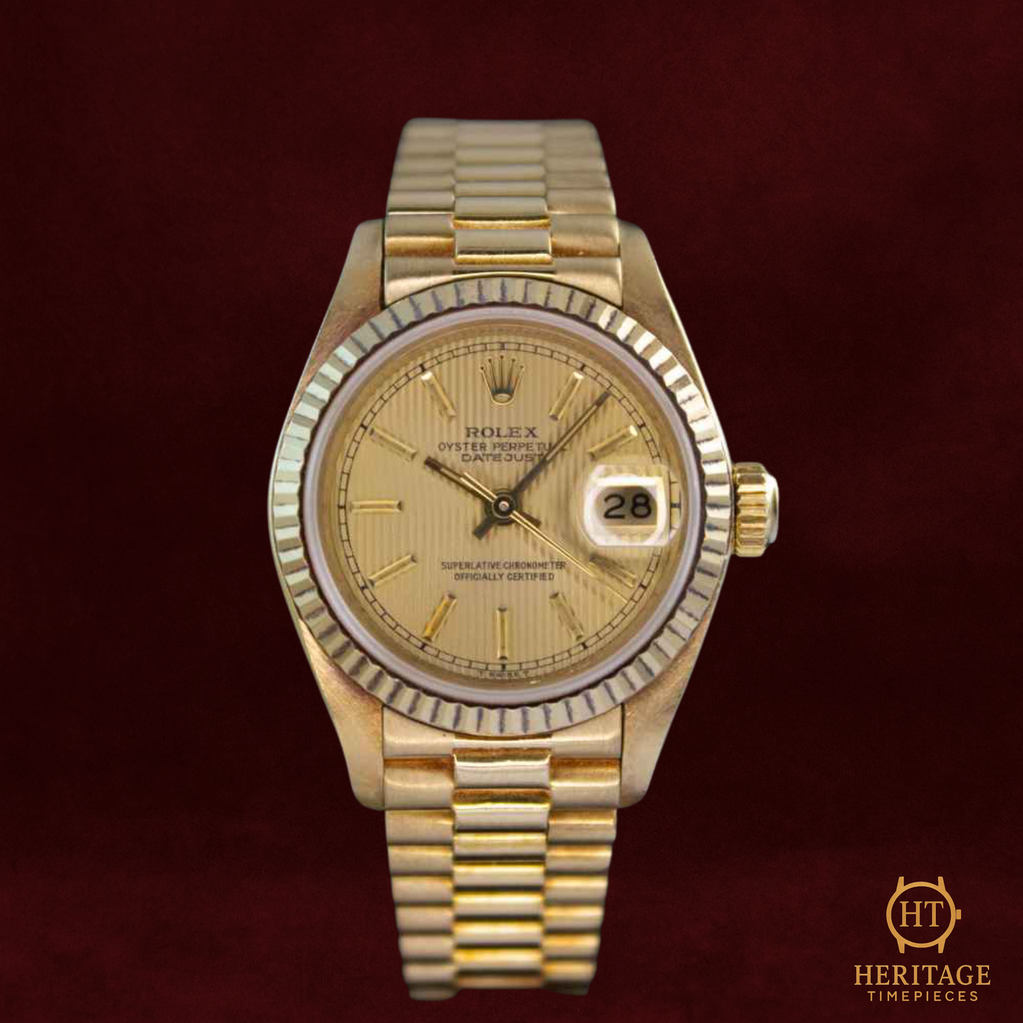 Rolex Lady Datejust 18K ‘Champagne Dial – Yellow Gold’ – Reference 69178 (1984)