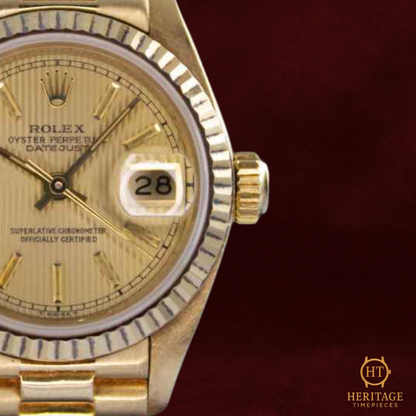 Rolex Lady Datejust 18K ‘Champagne Dial – Yellow Gold’ – Reference 69178 (1984)