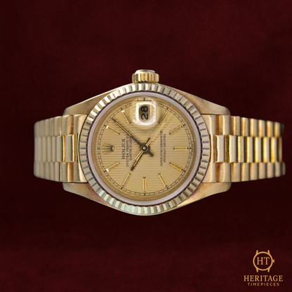 Rolex Lady Datejust 18K ‘Champagne Dial – Yellow Gold’ – Reference 69178 (1984)