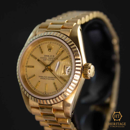 Rolex Lady Datejust 18K ‘Champagne Dial – Yellow Gold’ – Reference 69178 (1984)
