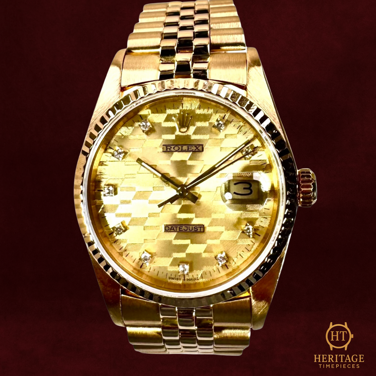 Rolex Datejust 36 ‘Chevrolet Champagne Diamond Dial’ - Reference 16018 (1987)
